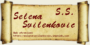 Selena Svilenković vizit kartica